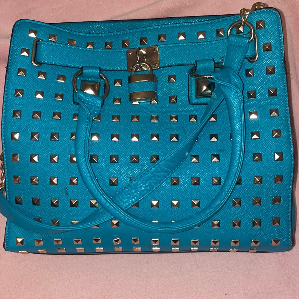 Large Teal handbag